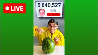 Rubberband on Watermelon for Every Subscriber [upl. by Iridis]