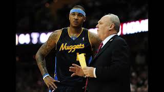 GEORGE KARL SAYS THAT DETLEF SCHREMPF WAS BETTER THAN CARMELO ANTHONY [upl. by Aikrahs770]