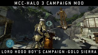 Halo MCC Halo 3 Campaign Mod  Lord Hood Boys Goldmine Campaign Gold Sierra [upl. by Hieronymus]