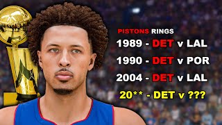 Simulating until the Pistons Win a Ring [upl. by Allistir]