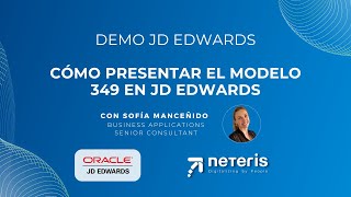 Cómo presentar Modelo 349 fácilmente con JD Edwards [upl. by Brad]