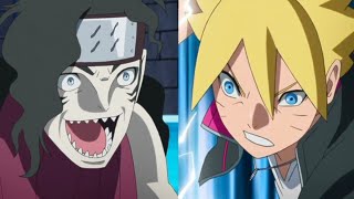 Boruto vs Shizuma and Mitsuki vs Kagura English Sub [upl. by Townie]