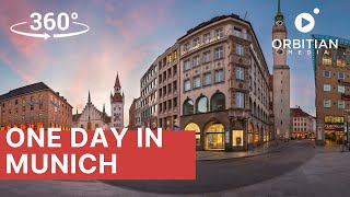 Munich Guided Tour in 360° One Day in Munich Preview [upl. by Pascal]