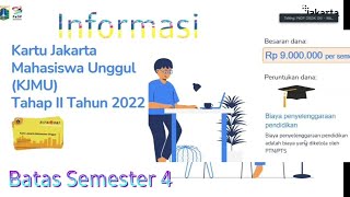 Info KJMU tahap 2 tahun 2022  Simak [upl. by Carlen]