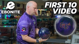 Ebonite GB4 Hybrid  First 10 w Tommy Jones [upl. by Terrie]