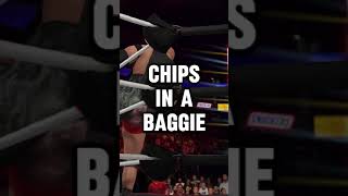 Ryback FEED ME CHIPS Theme Parody wwe wweshorts shorts ryback [upl. by Jason]