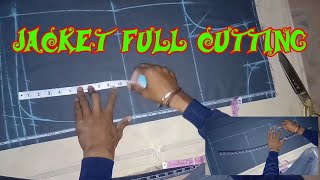 Jacket Full cutting in Hindi  Complete Tailoring HindiPunjabi [upl. by Corina]