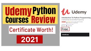 Udemy Python Course for Beginners Is Udemy worth it in 2021 [upl. by Idissac727]