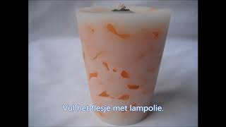 DIY olielamp kaars maken [upl. by Jahdol]