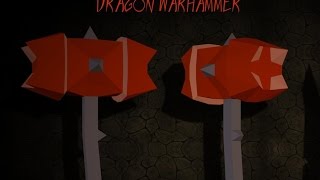 Oldschool Runescape Dragon warhammer testing BandosZammy Solo [upl. by Nelak]