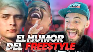 EL FALSO DTOKE REACCIONA A EL HUMOR DEL FREESTYLE [upl. by Novyart]