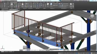 Autodesk Advance Steel Overview Video [upl. by Nahtannhoj]