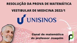 VESTIBULAR DE MEDICINA UNISINOS 20221 QUESTÃO 26 [upl. by Dowling]