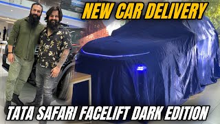 Finally New TATA SAFARI DARK EDITION Ki Delivery Le Li😁 [upl. by Einalem]