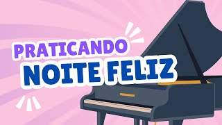 Noite Feliz  Piano mão esquerda [upl. by Annel]