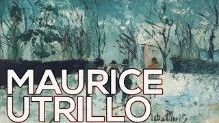 Maurice Utrillo A collection of 596 works HD [upl. by Idroj]