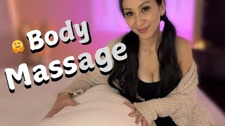 ASMR  POV Full Body Massage For Best Relaxation and Sleep [upl. by Meerak839]