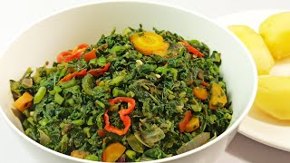 How to Cook Callaloo [upl. by Kammerer]