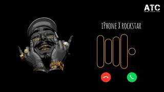 iPhone X Rockstar bgm Ringtone  trending Post Malone ringtone  rockstar song viral ringtone [upl. by Eellehs]