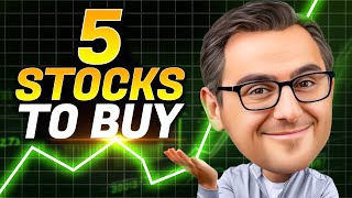 5 Stocks To Buy Today With BIG Returns [upl. by Uyr]