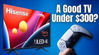 The Best Gaming TV Under 300  Hisense U6HF Review [upl. by Gnous141]