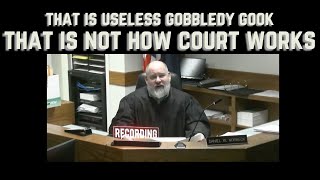 Judge Norbeck shuts down a Sov Cit in 2 minutes [upl. by Uhsoj]