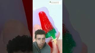 الجيلاتي جوعني 😂♥ song cover lyrics music satisfying slime squishy mingtoday [upl. by Lyrak]