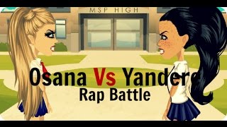 EPIC RAP BATTLES OF AKADEMI  Osana Vs Ayano  Msp Version CREDITS TO THE OWNER [upl. by Michelsen]