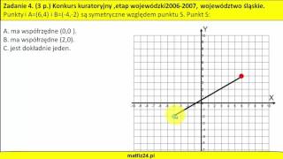 Jak obliczyć środek odcinka  MatFiz24PL [upl. by Aihcats625]