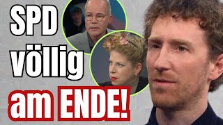 Hart aber fair Erneuter TOTALAUSFALL von SPD in Talkshow [upl. by Drofnelg869]