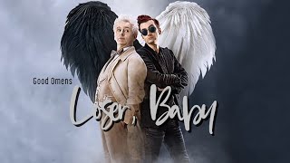 Loser Baby Crowley X Aziraphale Good Omens Edit [upl. by Downall]