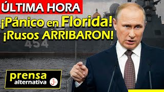 Así fue la llegada de buques y submarino nuclear enviado por Rusia [upl. by Balling]