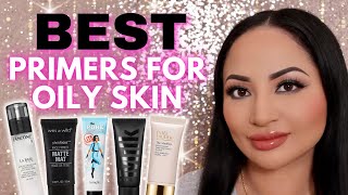 BEST PRIMERS FOR OILY SKIN  SMOOTHS PORES amp CONTROLS OIL FOR LONG LASTING MAKEUP [upl. by Noseimaj]