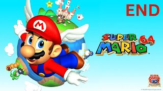 Super Mario 64  Gameplay Walkthrough Part 10  Final Boss and Ending Super Mario 3D All Stars [upl. by Mcconnell]