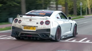 100 Nissan GTR R35 Accelerating LOUD 2000HP GTR Widebody GTR Skyline R34 GTR 1400HP GTR [upl. by Tansy605]