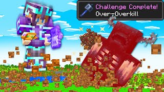 I Completed EVERY NEW ADVANCEMENT in Minecraft 121 [upl. by Nylle]