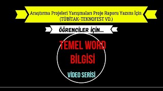 12WORD EĞİTİMİ  DİPNOT oluşturma [upl. by Eciral]