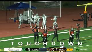 De La Salle vs Cal High  Varsity Football Highlights 11124 [upl. by Eecyak]