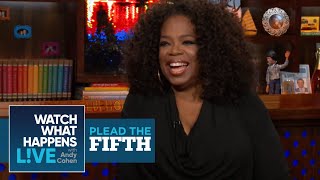 Oprah Winfrey On The Last Time She Smoked Weed  Plead The Fifth  WWHL [upl. by Atiniuq]