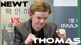 DYLAN OBRIEN VS THOMAS SANGSTER  Battle [upl. by Laraine]