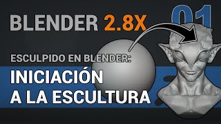 ❗🎓 Aprende a ESCULPIR en Blender 30  28X desde 0 💯  O3D [upl. by Ainorev67]