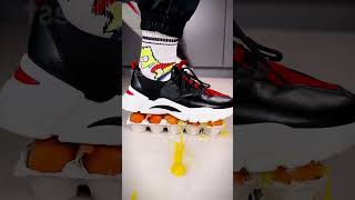 Sporty sneakers crush eggs [upl. by Asecnarf]