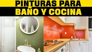 Mejores pinturas para baño y cocina I Lo Mejor [upl. by Rance48]