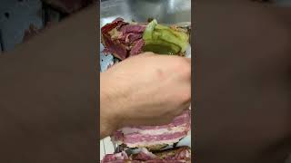 Sandwich pastrami 🥪🤤 youtubeshorts sandwich pastrami cooking food shorts [upl. by Ellehcir]