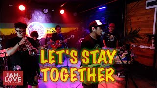 SELECTA UBEC  LETS STAY TOGETHER COVER  LIVE at ONELOVE BAR amp GRILL [upl. by Arihas629]