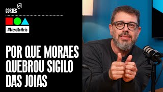 Entenda por que Alexandre de Moares quebrou o sigilo do caso das joias de Bolsonaro [upl. by Tal913]