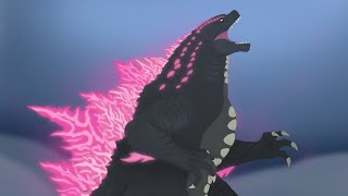 Godzillas evolution  Godzilla x Kong  The New Empire animation  DinoMania [upl. by Pritchett]