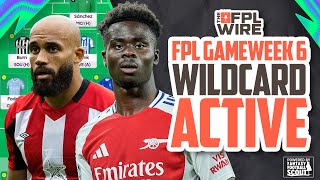 GW6 WILDCARD ACTIVE  The FPL Wire  Fantasy Premier League Tips 202324 [upl. by Dachia]