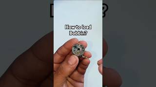 How to load bobbin tipsandtricks sewing sewingmachine diy fashion sewingtools sewinghacks [upl. by Vergos]