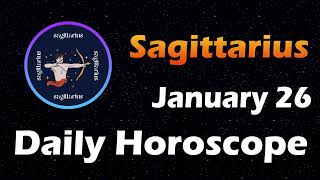 Sagittarius Horoscope Today Sagittarius Tarot today 26th January 2024 SagittariusHoroscope [upl. by Neggem634]